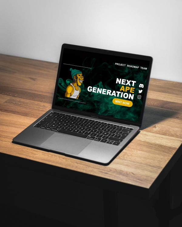 web development and blockchain nfts project next ape gen made by the web developers jd innovation studio marketing agency in portugal agencia de marketing e desenvolvimento de websites em portugal